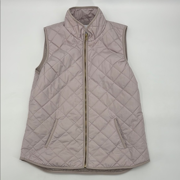 Old‎ Navy Women's Quilted Sleeveless Vest w/pockets Dusty Pink size Large TALL - Picture 1 of 6